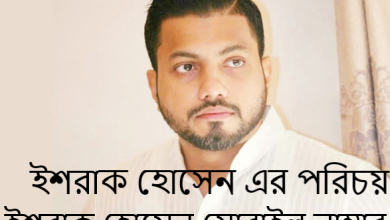 ইশরাক হোসেন মোবাইল নাম্বার