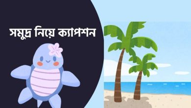 সমুদ্র নিয়ে ক্যাপশন
