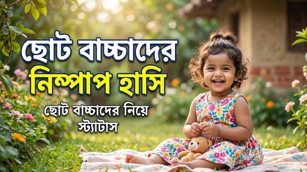 ছোট বাচ্চাদের নিয়ে স্ট্যাটাস