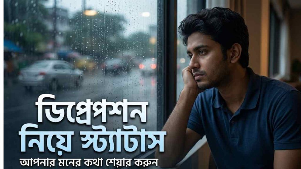 ডিপ্রেশন নিয়ে স্ট্যাটাস