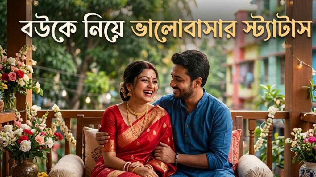 বউকে নিয়ে ভালোবাসার স্ট্যাটাস