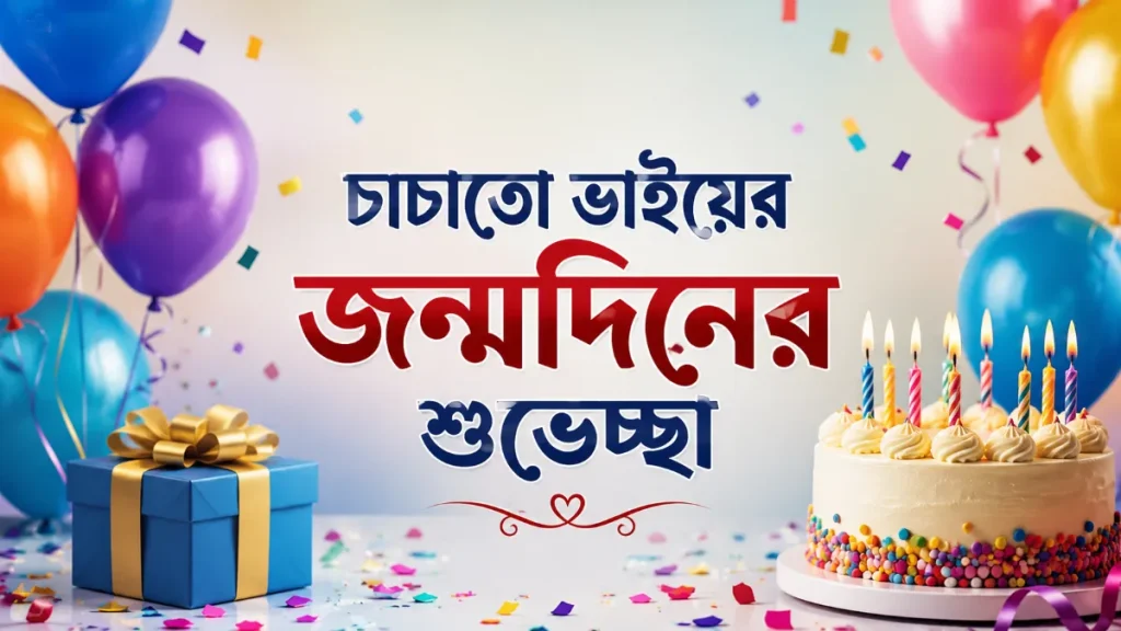 চাচাতো ভাইয়ের জন্মদিনের শুভেচ্ছা