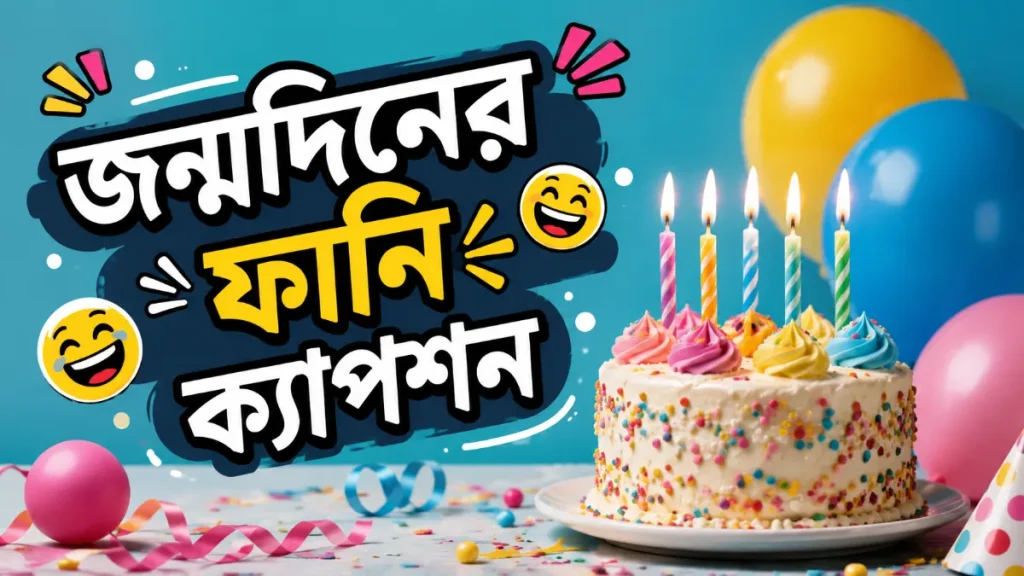 জন্মদিনের ফানি ক্যাপশন