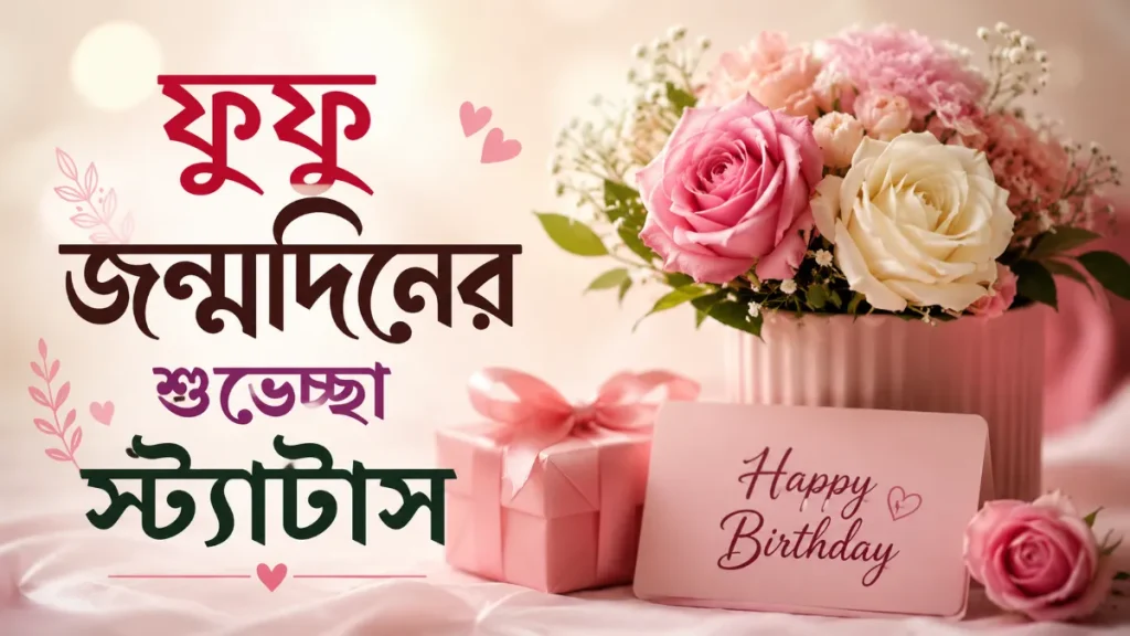 ফুফুর জন্মদিনের শুভেচ্ছা স্ট্যাটাস